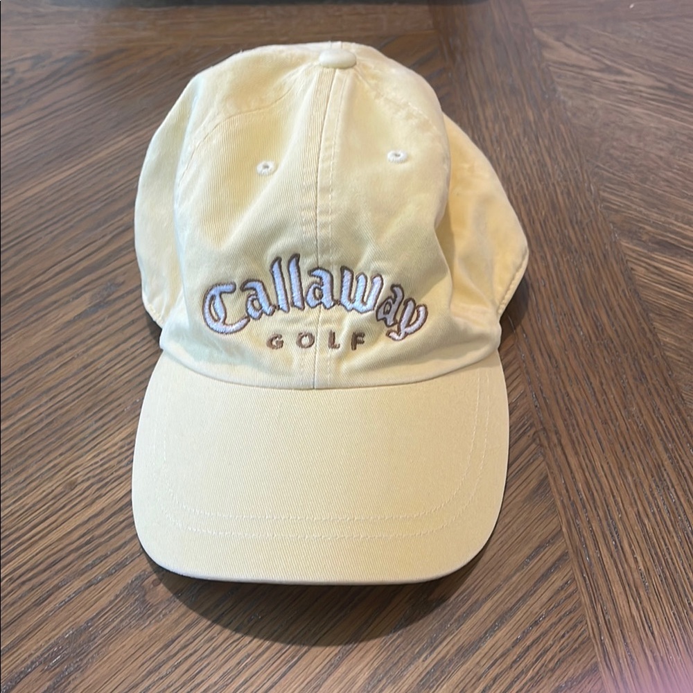 Callaway Soft Yellow Golf Cap